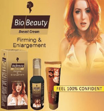 Bio Beauty Breast Firming and Enlarging Cream Available in Myshopdaraz.com Bio Beauty Breast Lifting and Firming Hormone-Free Breast Cream tightens up smooth muscles and improves bosom solidness and skin versatility. The state of the bosoms and the presence of the skin around the bosoms are discernibly improved, and stretch imprints become less perceptible. 